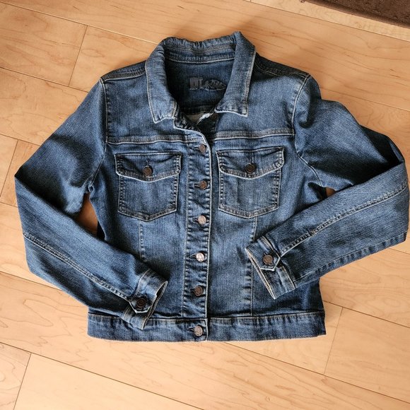 Kut from the Kloth Jackets & Blazers - KUT from the Kloth Jean Denim Jacket size XL fits L 10